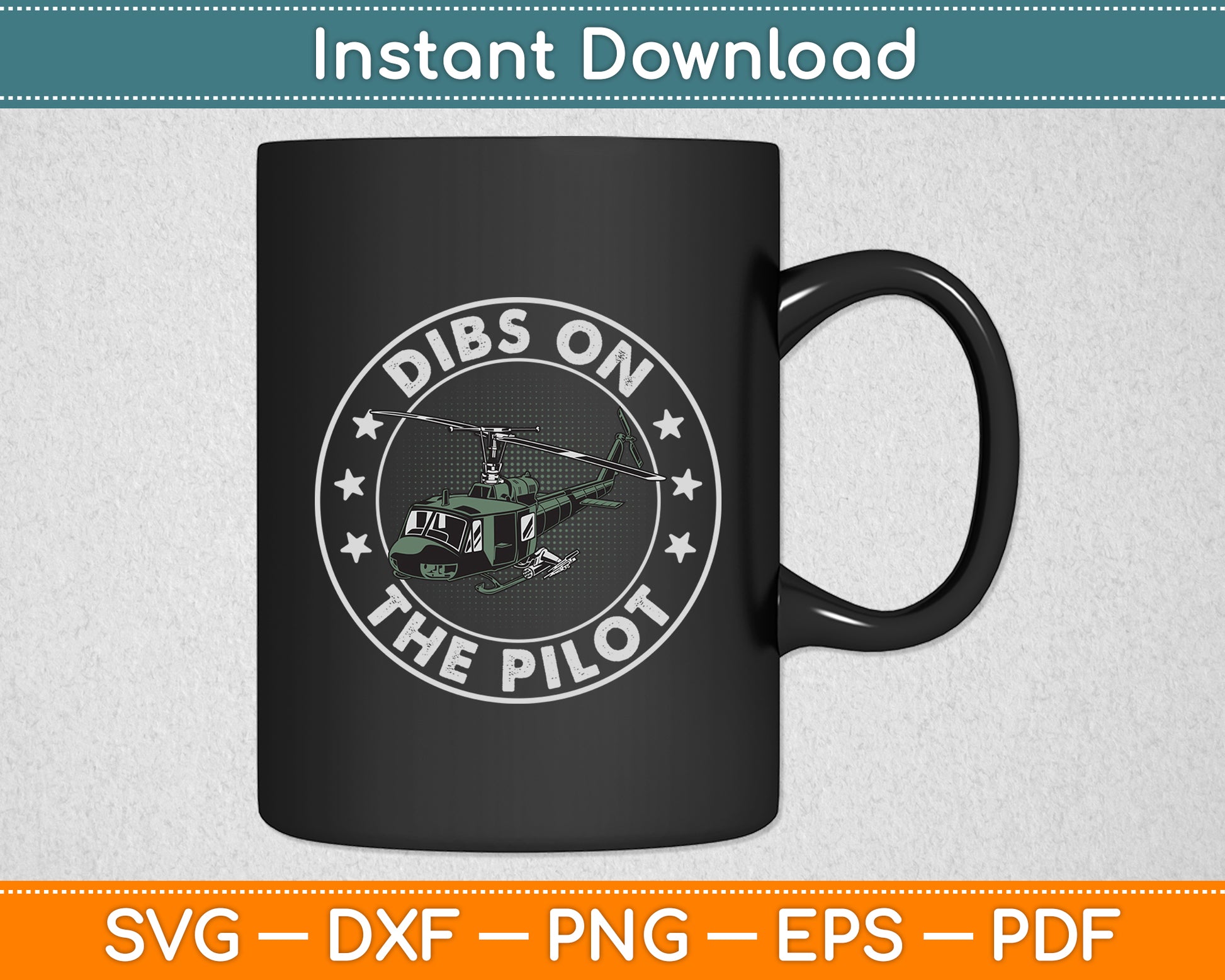 Dibs On The Pilot Wife Svg Png Dxf Digital Cutting File