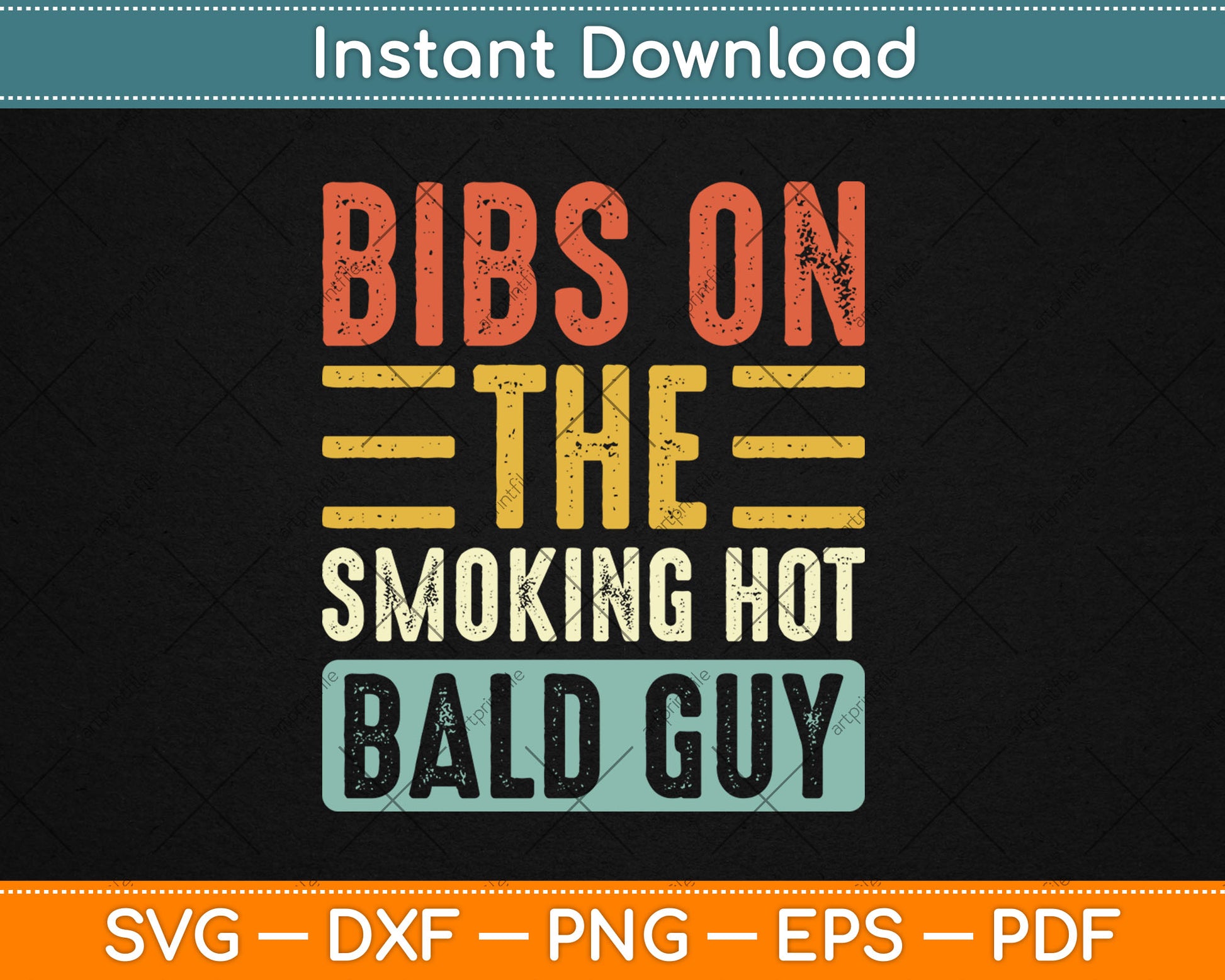 Dibs on The Smoking Hot Bald Guy Funny Wife Girlfriend Svg Digital Cutting File
