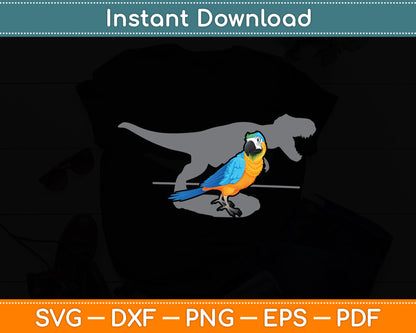 Dinosaur Bird T-rex Funny Svg Digital Cutting File