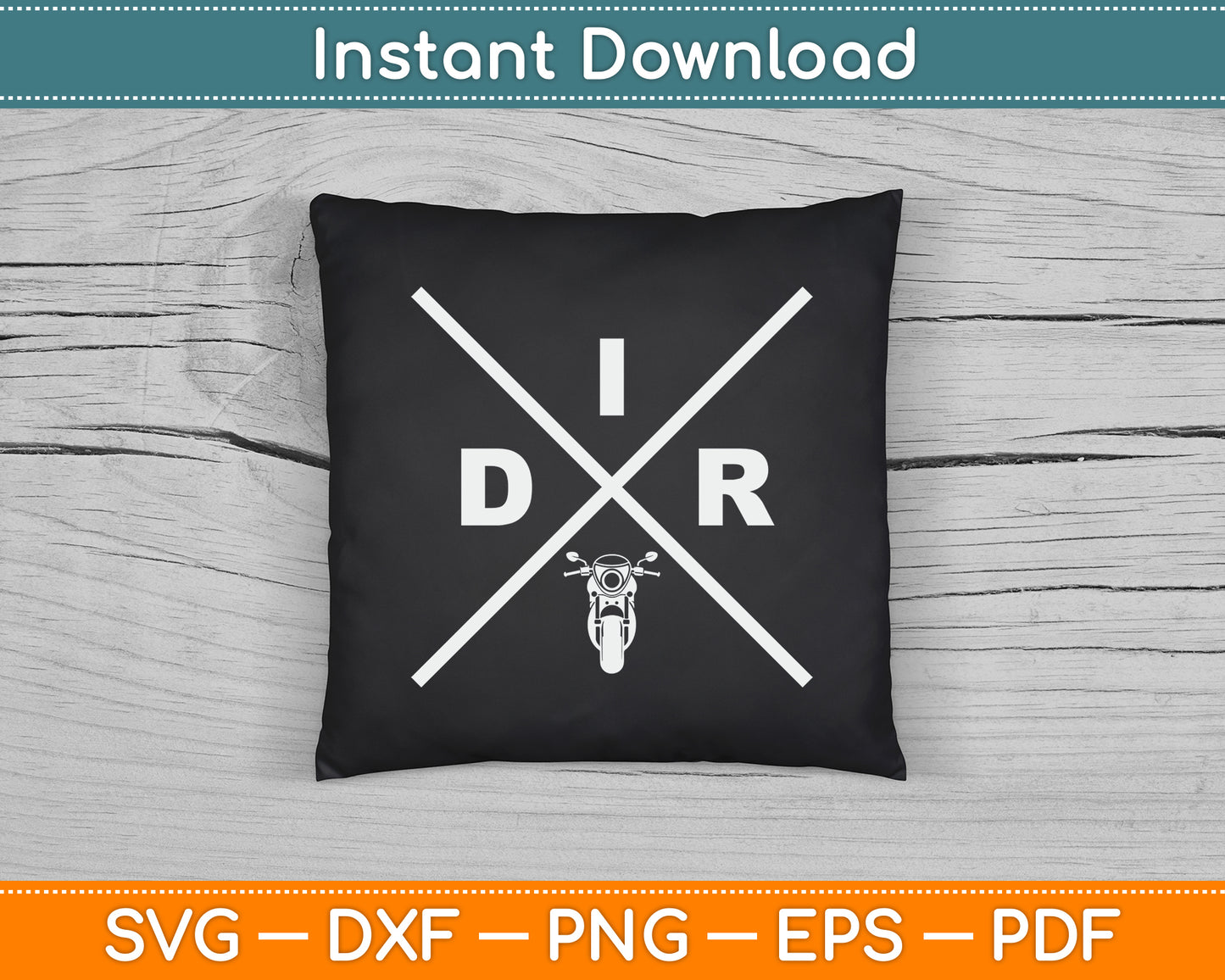 Dirt Bike Motocross SVG PNG Digital Cutting File