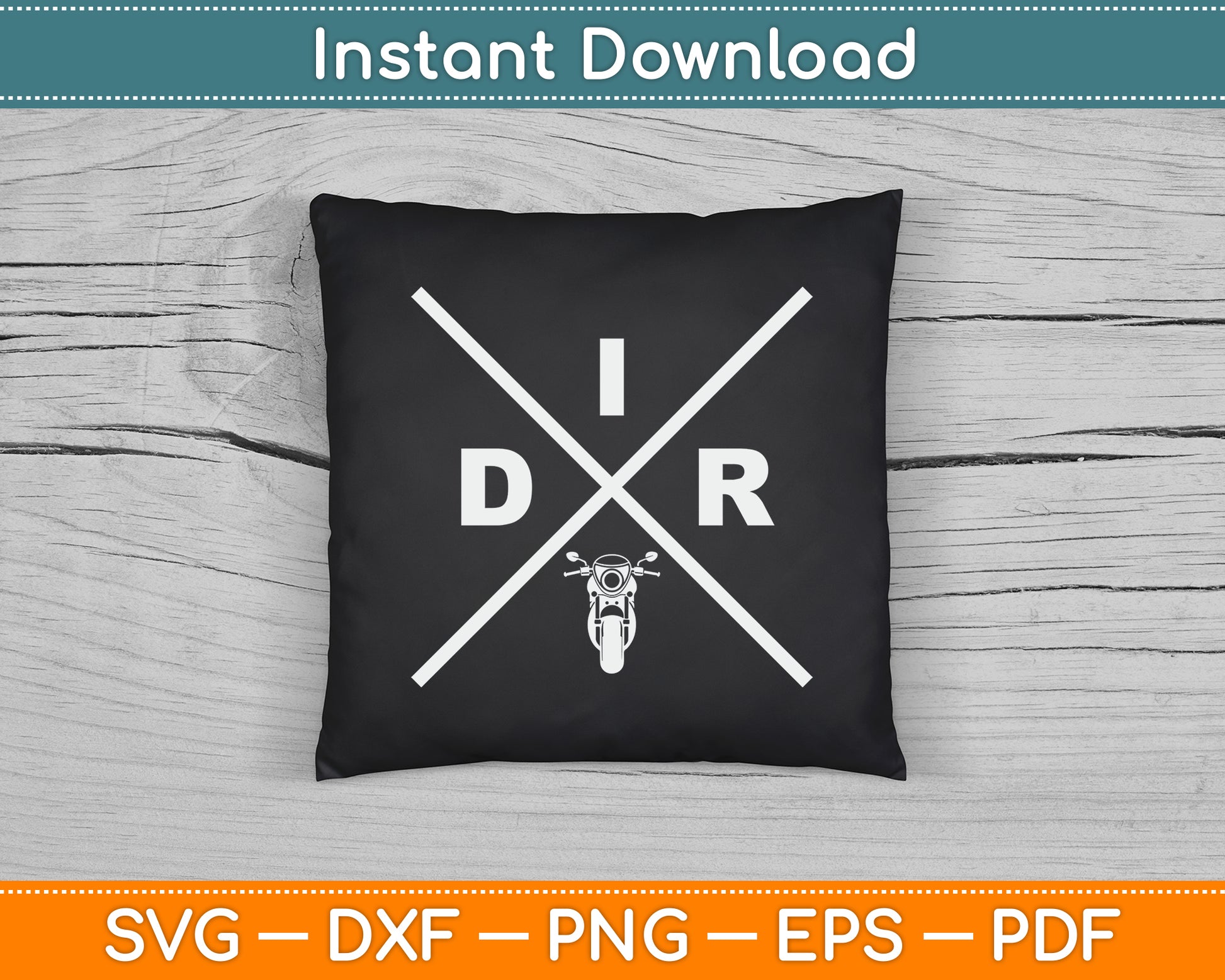 Dirt Bike Motocross SVG PNG Digital Cutting File