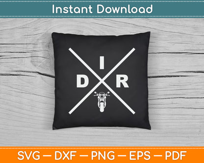 Dirt Bike Motocross SVG PNG Digital Cutting File