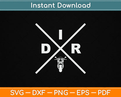 Dirt Bike Motocross SVG PNG Digital Cutting File