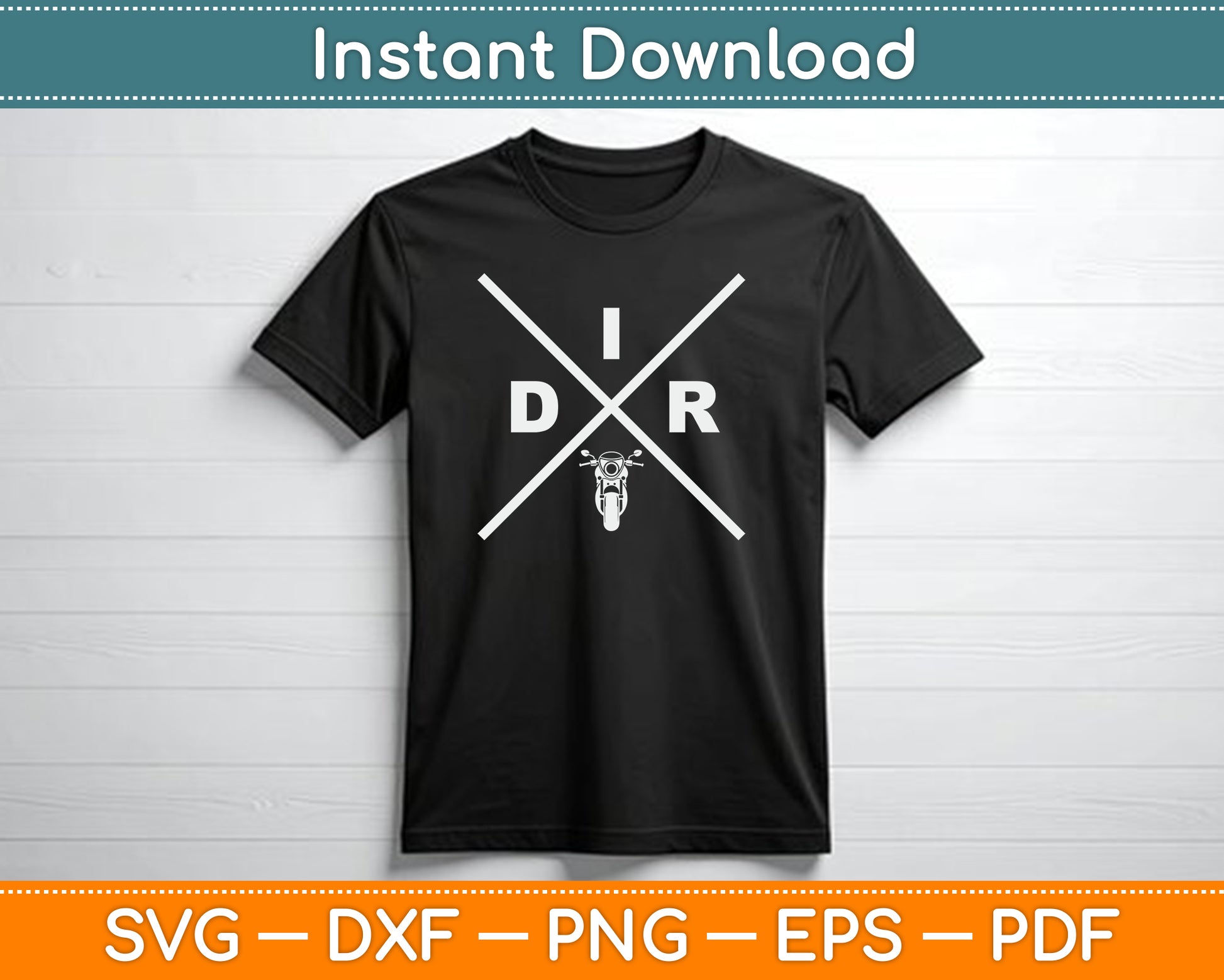 Dirt Bike Motocross SVG PNG Digital Cutting File