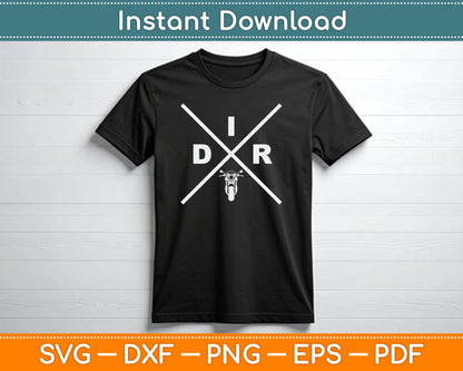 Dirt Bike Motocross SVG PNG Digital Cutting File