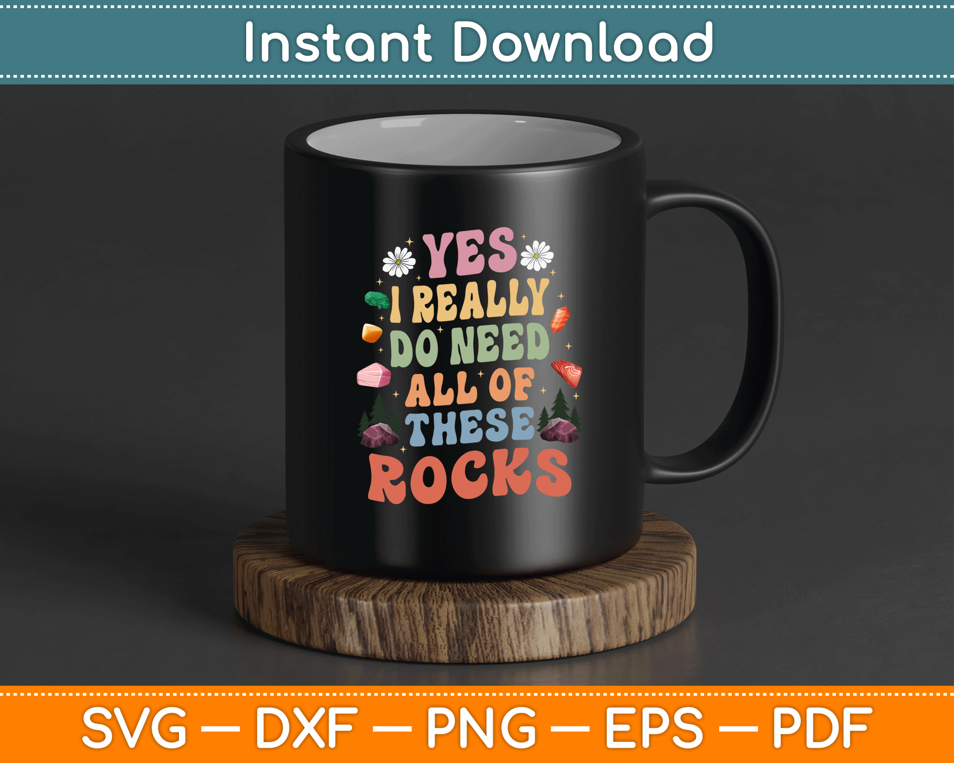 Geologist funny quote SVG digital download for T-shirts and mugs