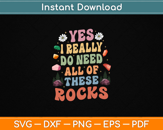 Funny geology SVG design for rock and gem hunting lovers and geologists