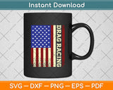 American Flag Drag Racing Funny Racing 4th Of July Svg Digital Cutting File