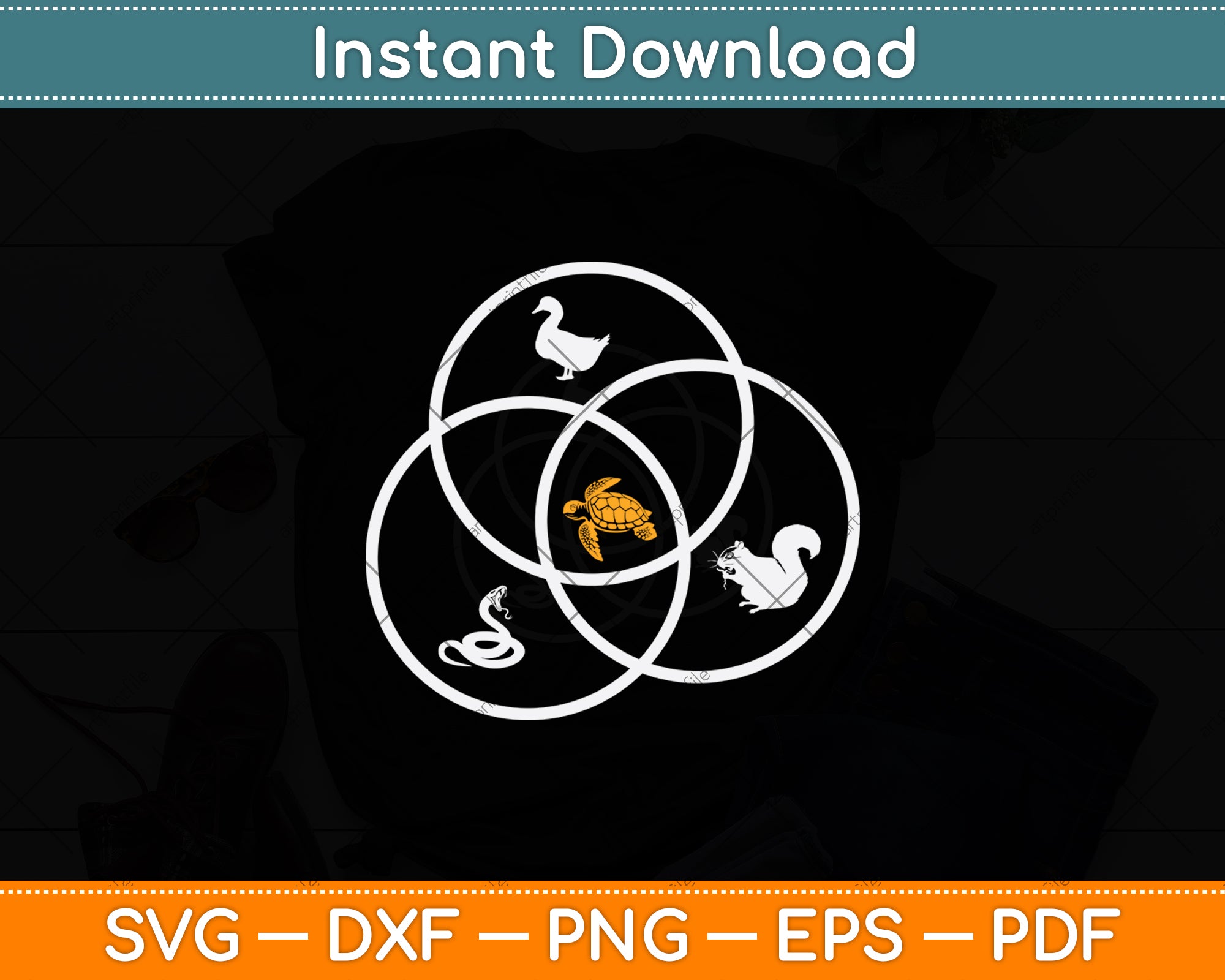 Duck Beaver Snake Platypus Svg Cutting File – artprintfile