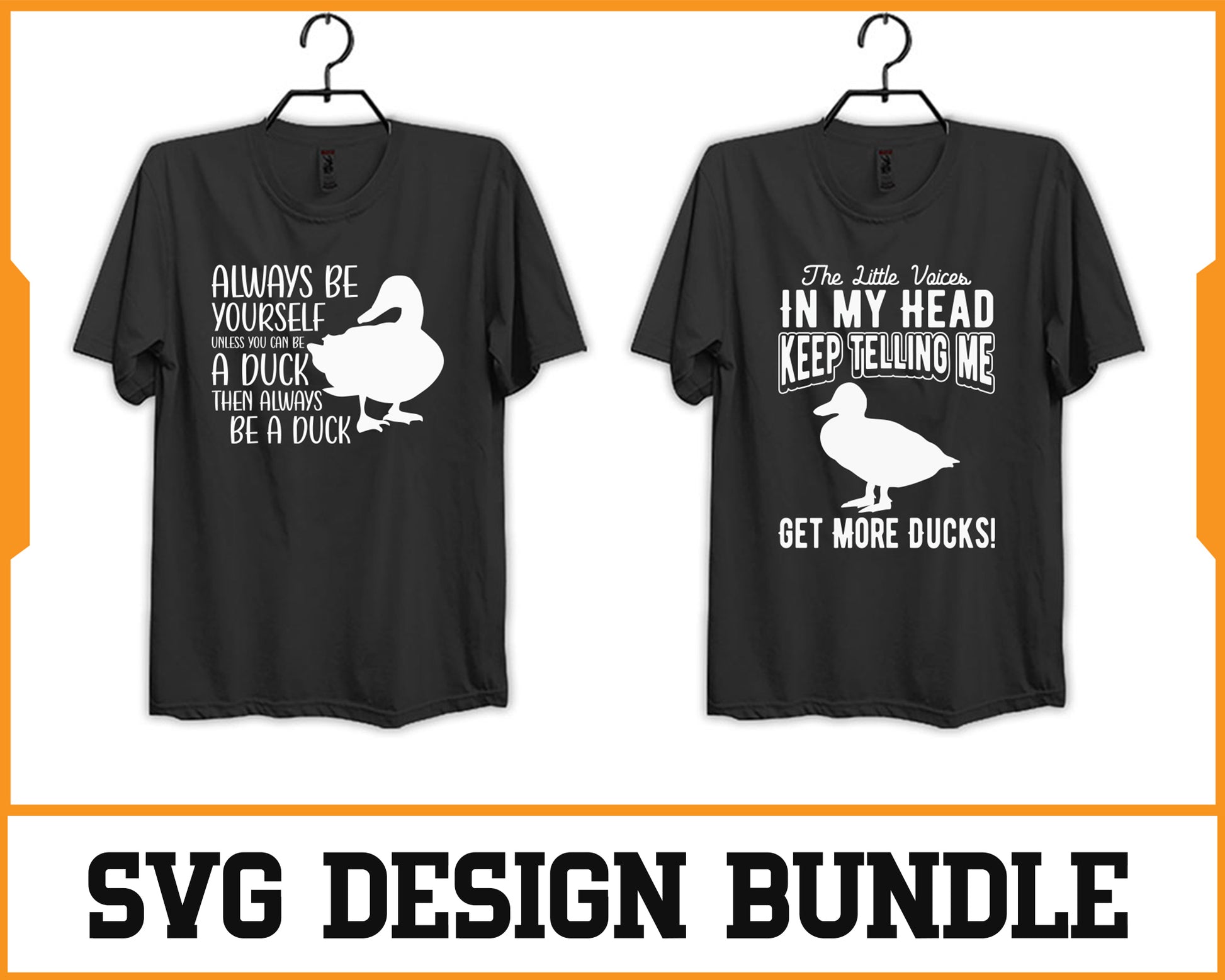 Duck Svg Design Bundle Digital Cutting File