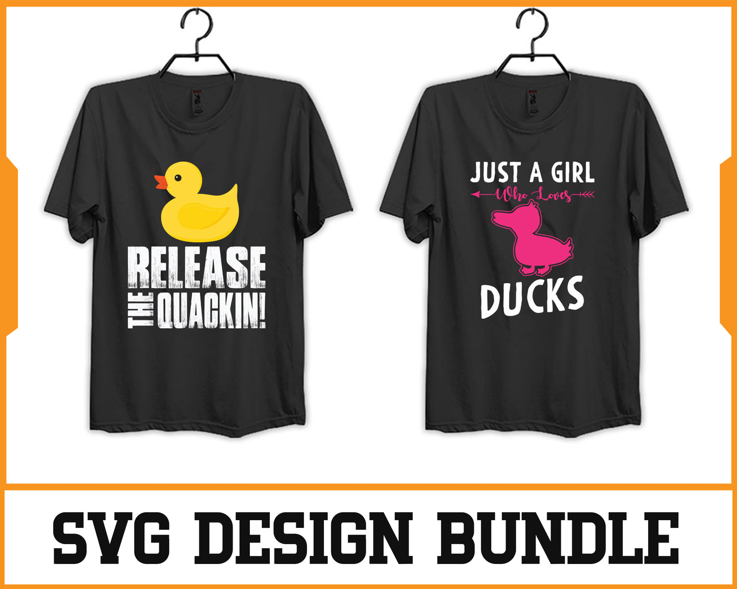 Duck Svg Design Bundle Digital Cutting File