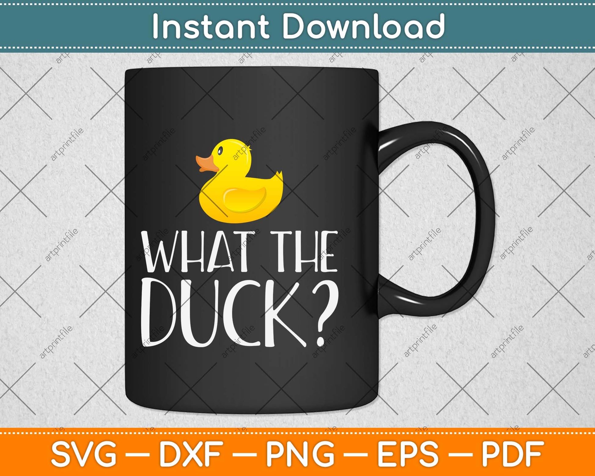 Ducks Funny Duck Lover What The Duck Svg Png Dxf Digital Cutting File