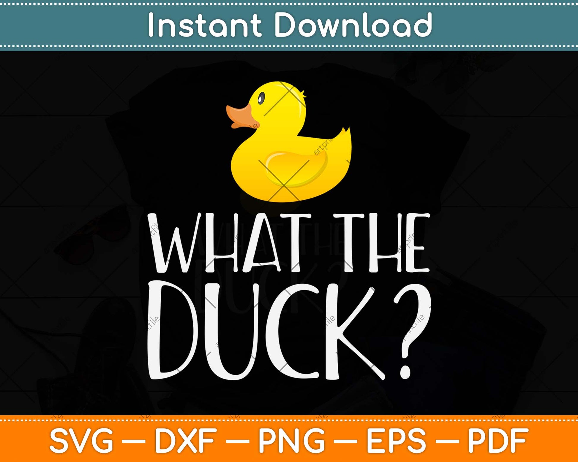 Ducks Funny Duck Lover What The Duck Svg Png Dxf Digital Cutting File