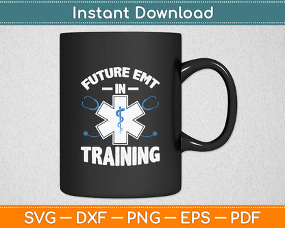 EMS First Responder Tee Future EMT Gift Funny Ambulance Svg Digital Cutting File