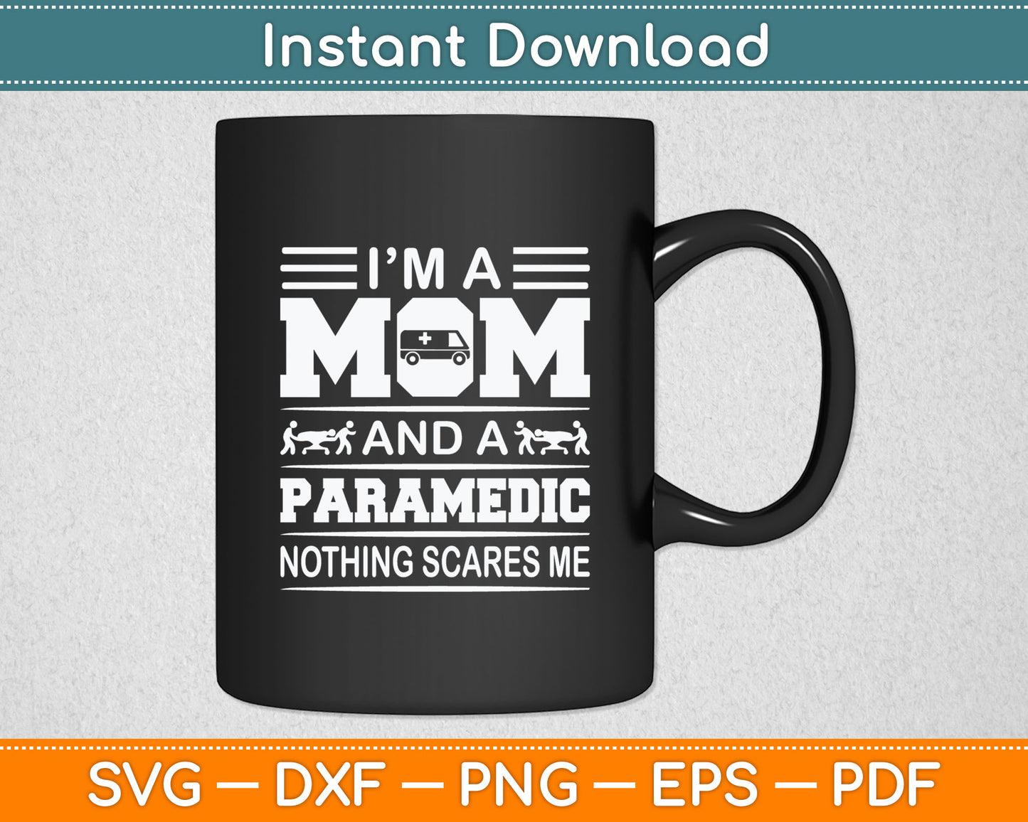 EMS Nurse Quote Ambulance Driver EMT Paramedic Health Care Svg Digital Cutting File