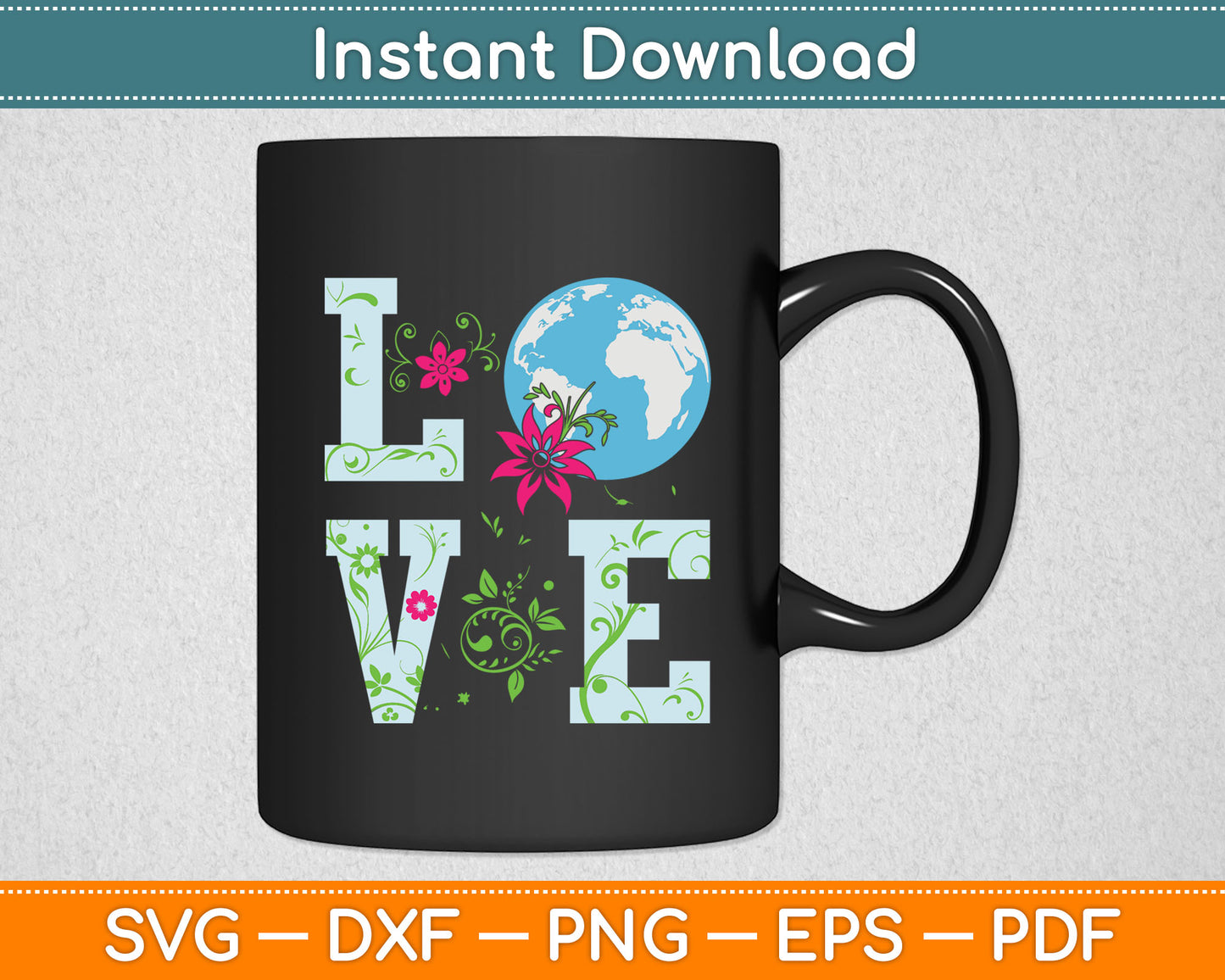 Earth Day Planet Anniversary Earth Day Everyday Svg Digital Cutting File