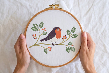 Cute Small Bird Embroidery Design – Adorable Tiny Bird Machine Embroidery Pattern, Sweet Mini Bird Embroidery Design