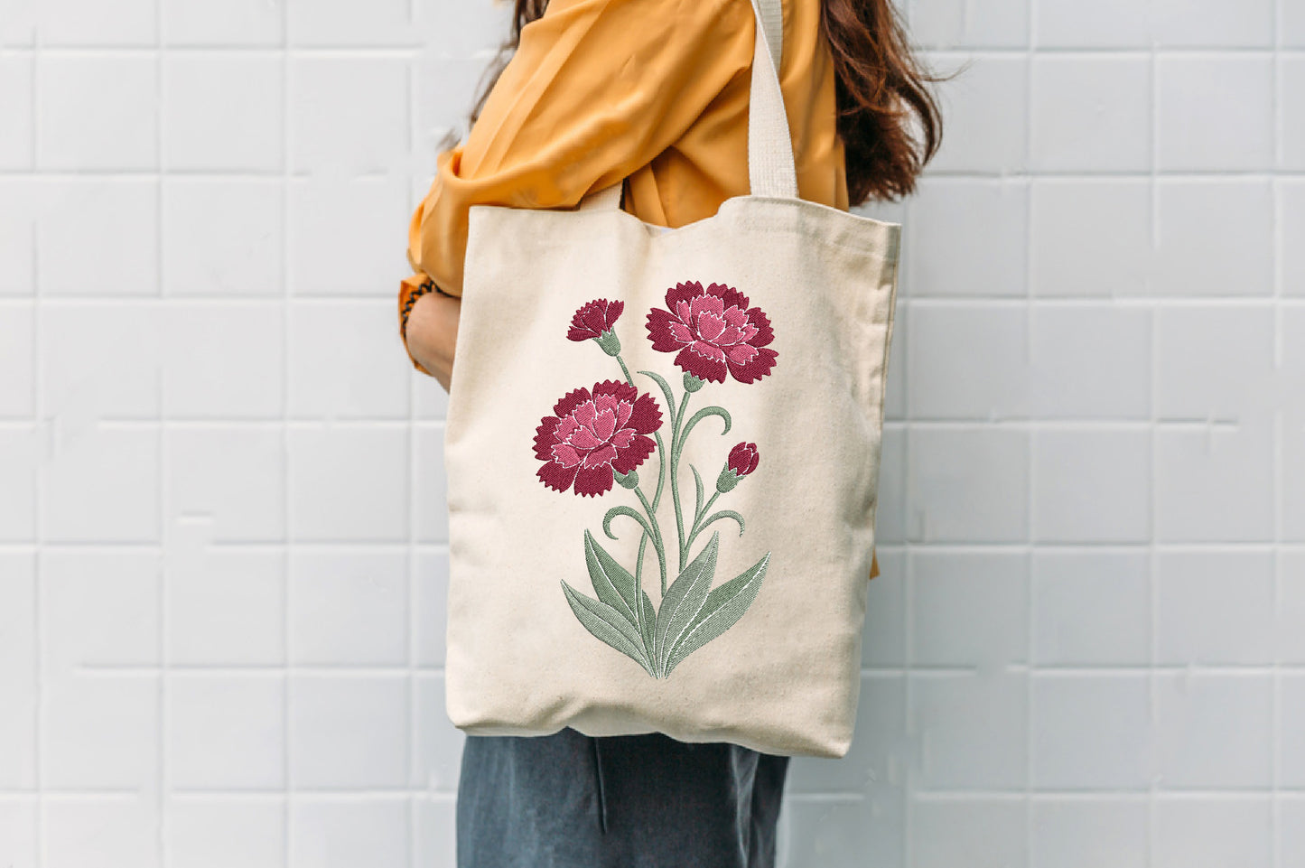Zinnia Flowers Embroidery Design – Beautiful Zinnia Floral Machine Embroidery Pattern, Elegant Flower Embroidery Design