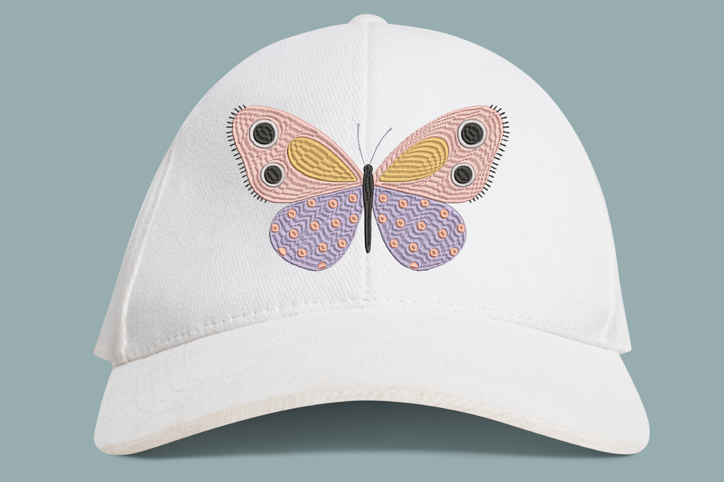 Butterfly Embroidery Design – Beautiful Butterfly Machine Embroidery Pattern, Elegant Nature & Floral Embroidery Design