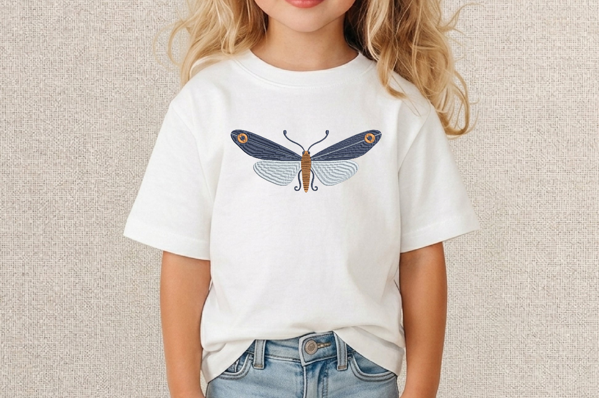 Butterfly Embroidery Design – Beautiful Butterfly Machine Embroidery Pattern, Elegant Nature & Insect Embroidery Design