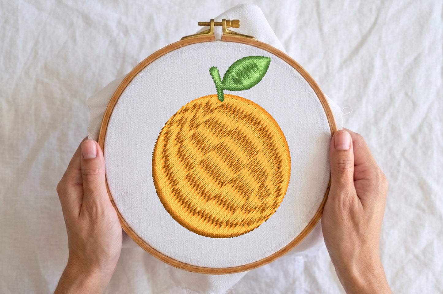 Fruits Embroidery Design – Cute Fruit Machine Embroidery Pattern, Colorful Fruit Embroidery Design