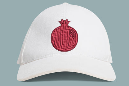 Fruits Embroidery Design – Cute Fruit Machine Embroidery Pattern, Colorful Fruit Embroidery Design
