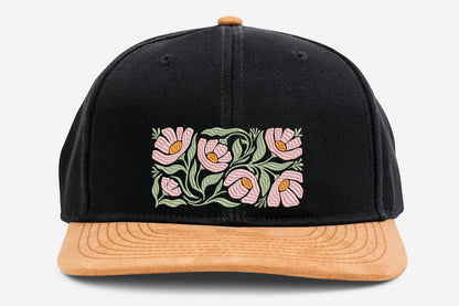 Floral Embroidery Design – Beautiful Flower Machine Embroidery Pattern, Elegant Botanical Floral Embroidery Design