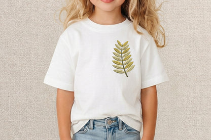 Leaves Embroidery Design Bundle – Beautiful Botanical Leaf Machine Embroidery Collection, Nature Floral Embroidery Designs