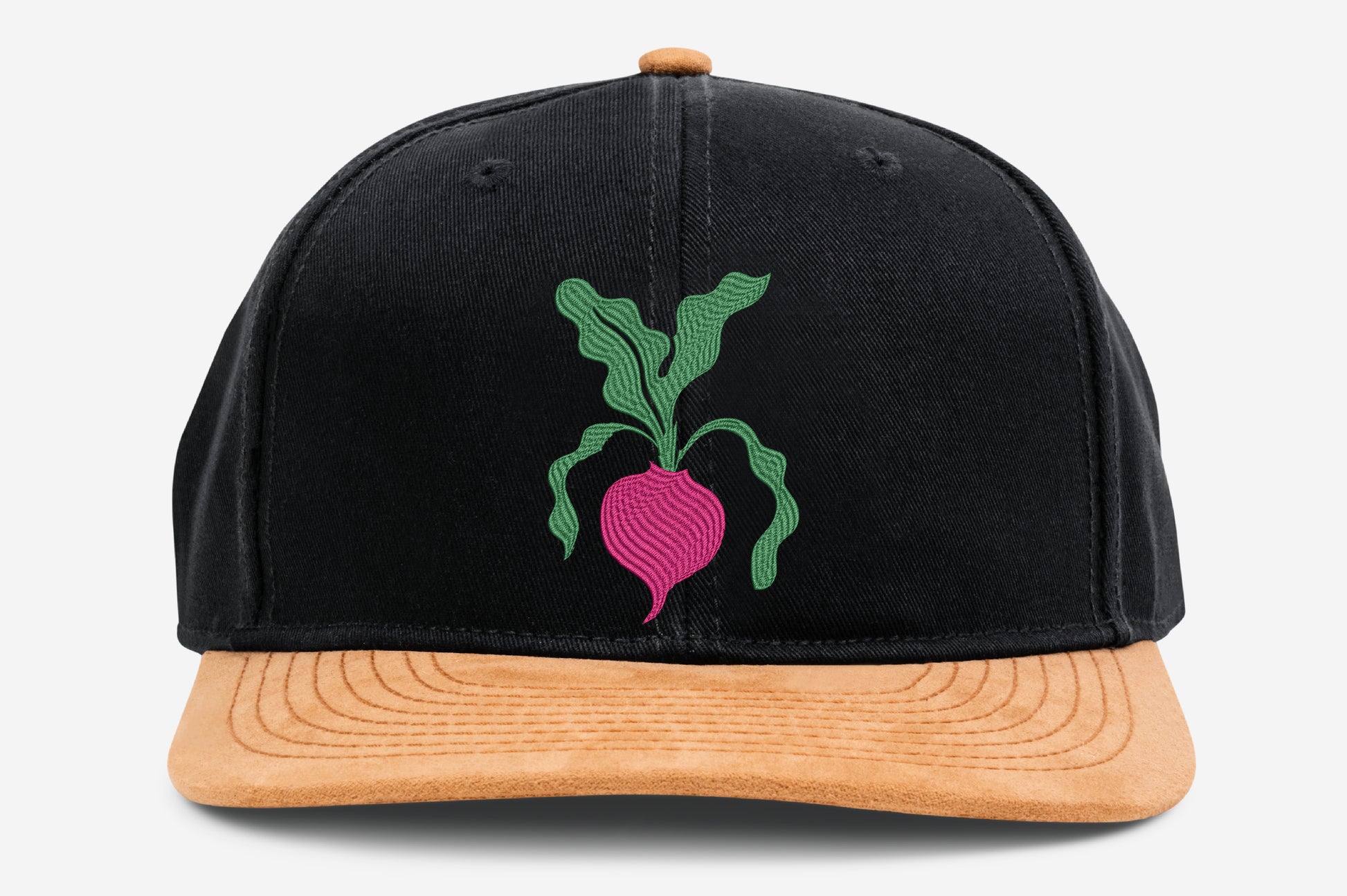 Magenta Beet Embroidery Design – Cute Beetroot Vegetable Machine Embroidery Pattern, Colorful Garden & Food Embroidery Design