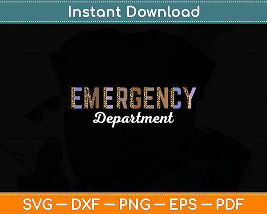 Emergency Department Emergency Room Healthcare Nursing Svg Digital Cutting File