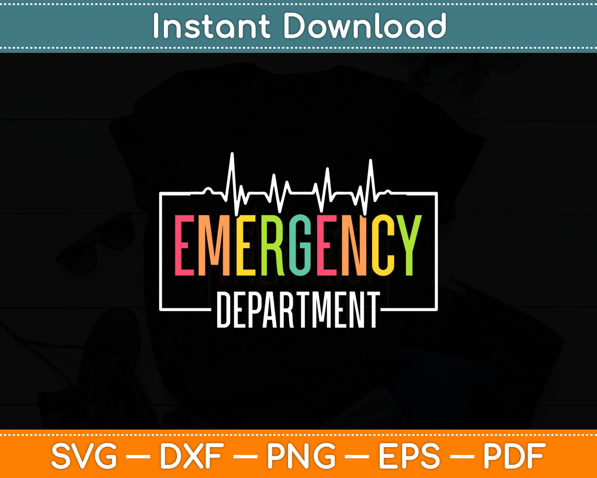 Emergency Department Svg Digital Cutting File