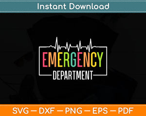 Emergency Department Svg Digital Cutting File