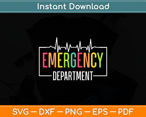 Emergency Department Svg Digital Cutting File