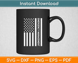 Emergency Management American Flag Svg Digital Cutting File