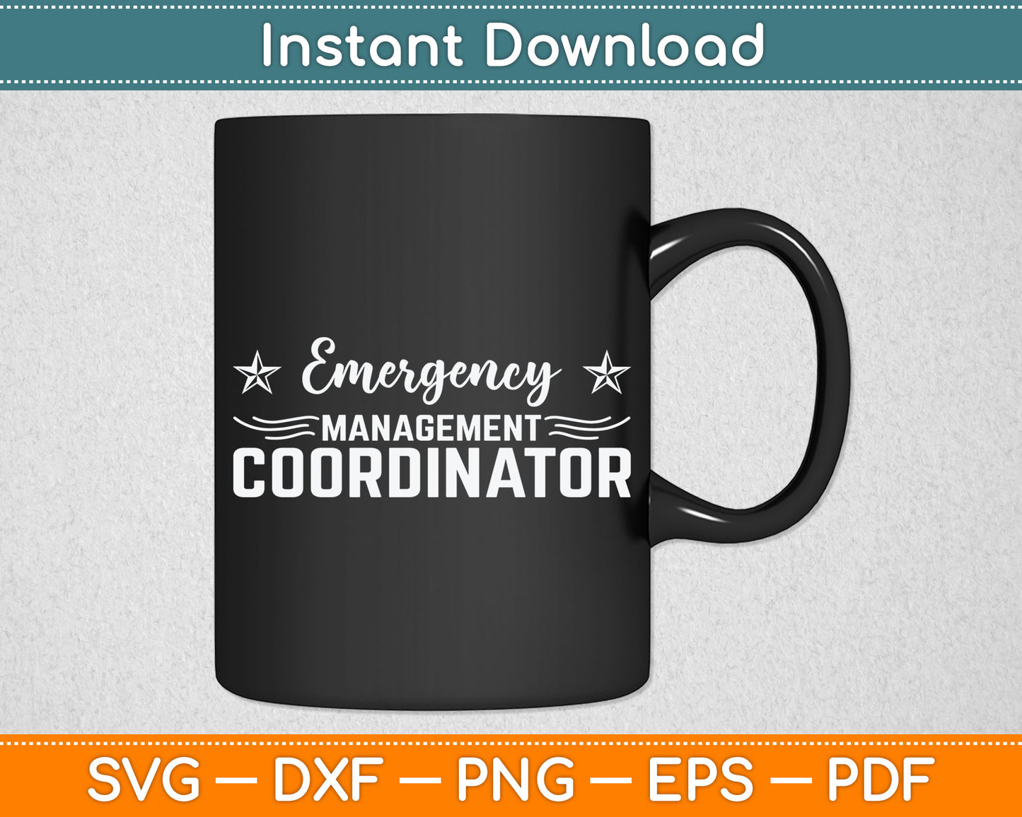 Emergency Management Coordinator Svg Digital Cutting File