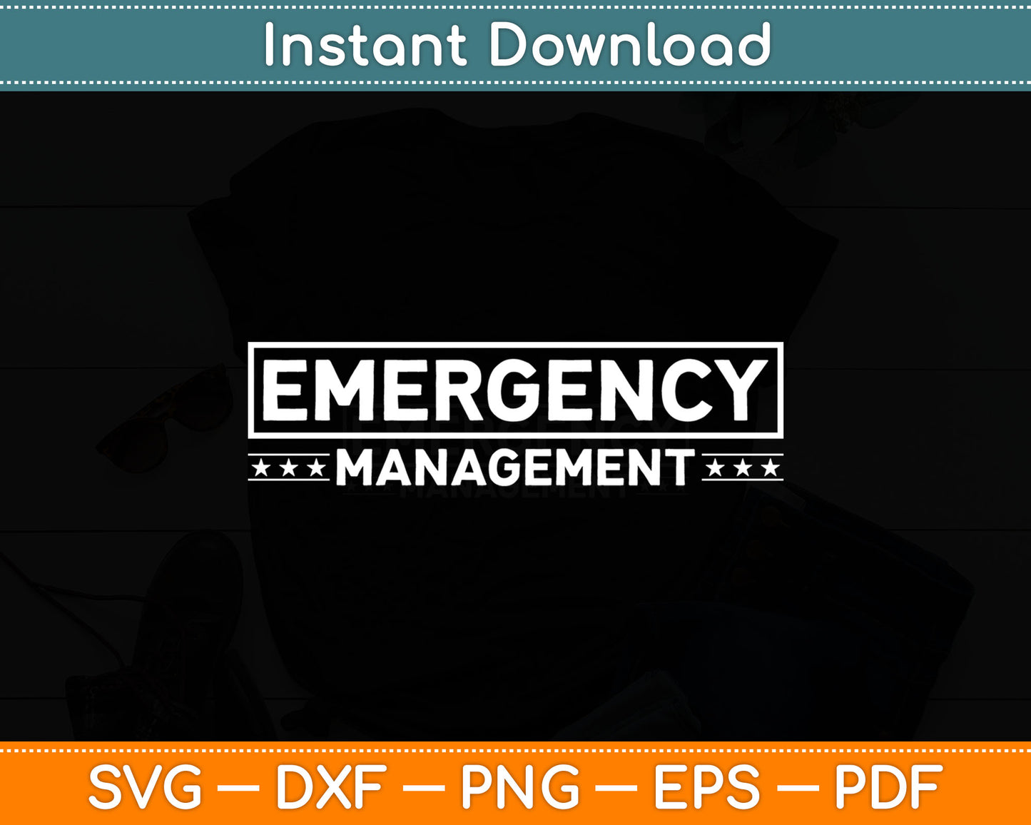 Emergency Management Svg Digital Cutting File