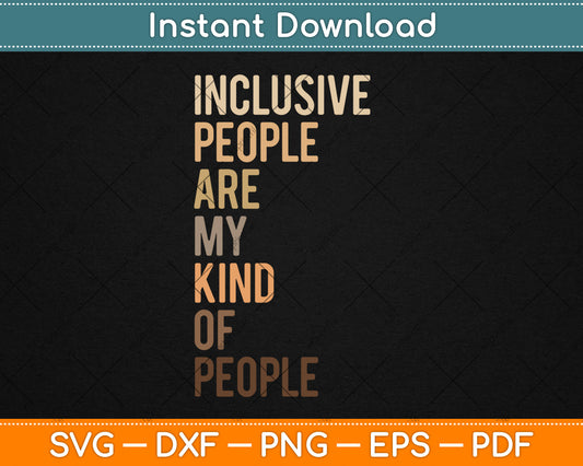 Equality Equity Inclusion Social Justice Human Rights Svg Digital Cutting File