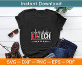 ER Tech Technicians Emergency Room Nursing Svg Digital Cutting File