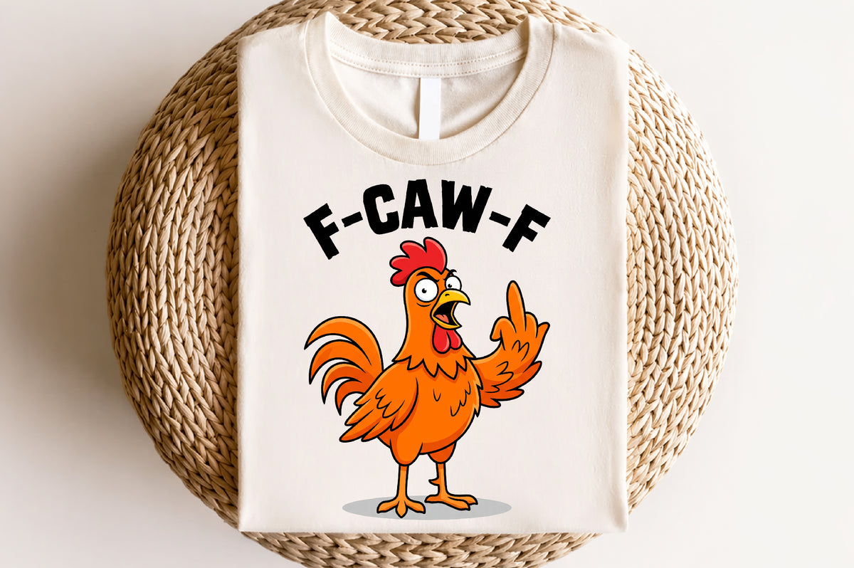 F-Caw-F Funny Chicken PNG