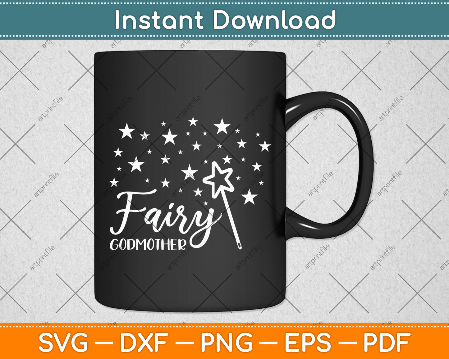 Fairy Godmother Mothers Day Svg Digital Cutting File