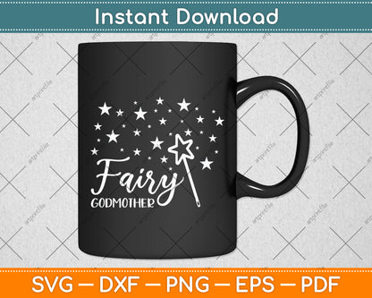 Fairy Godmother Mothers Day Svg Digital Cutting File