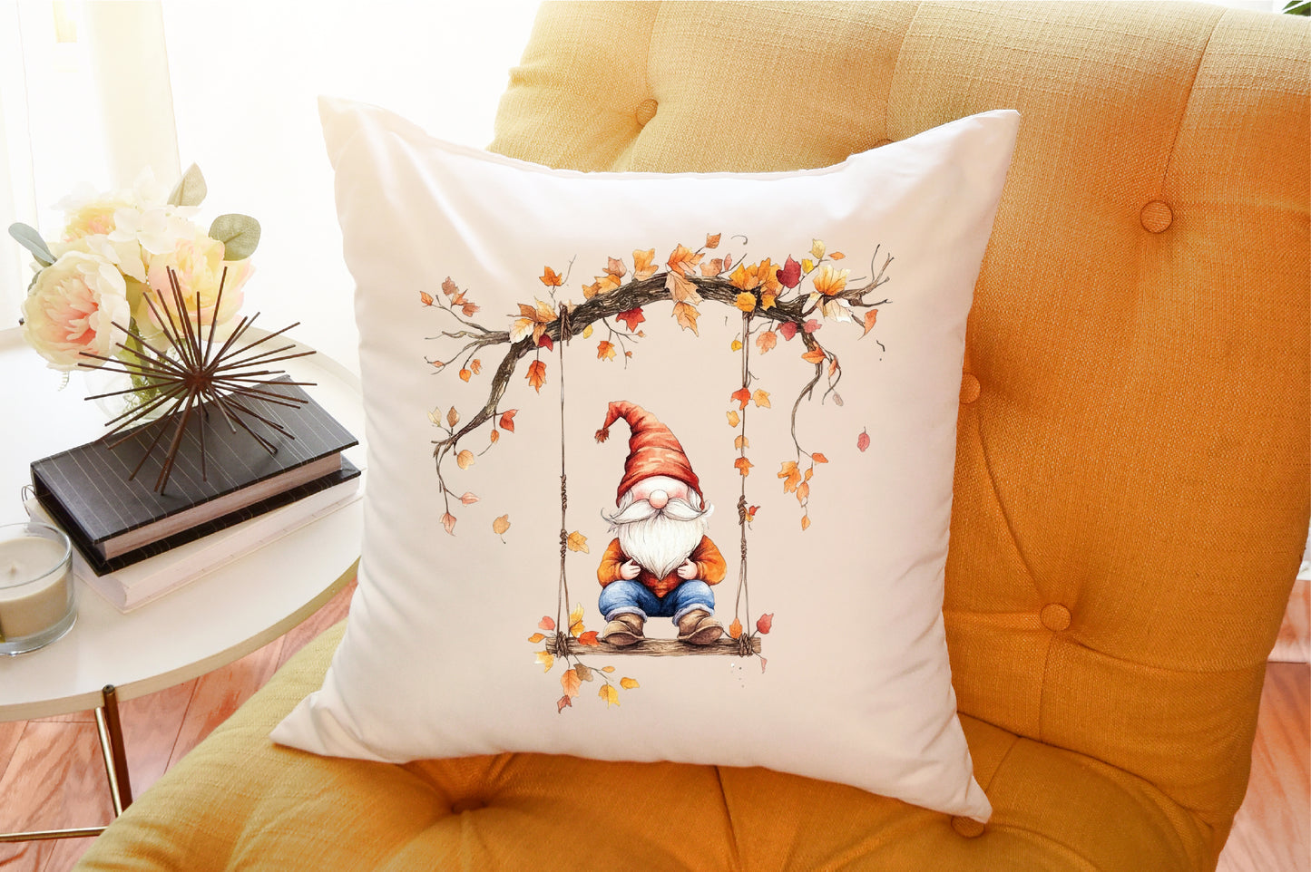 Fall Autumn Gnomes PNG Bundle Cute Gnome Clipart