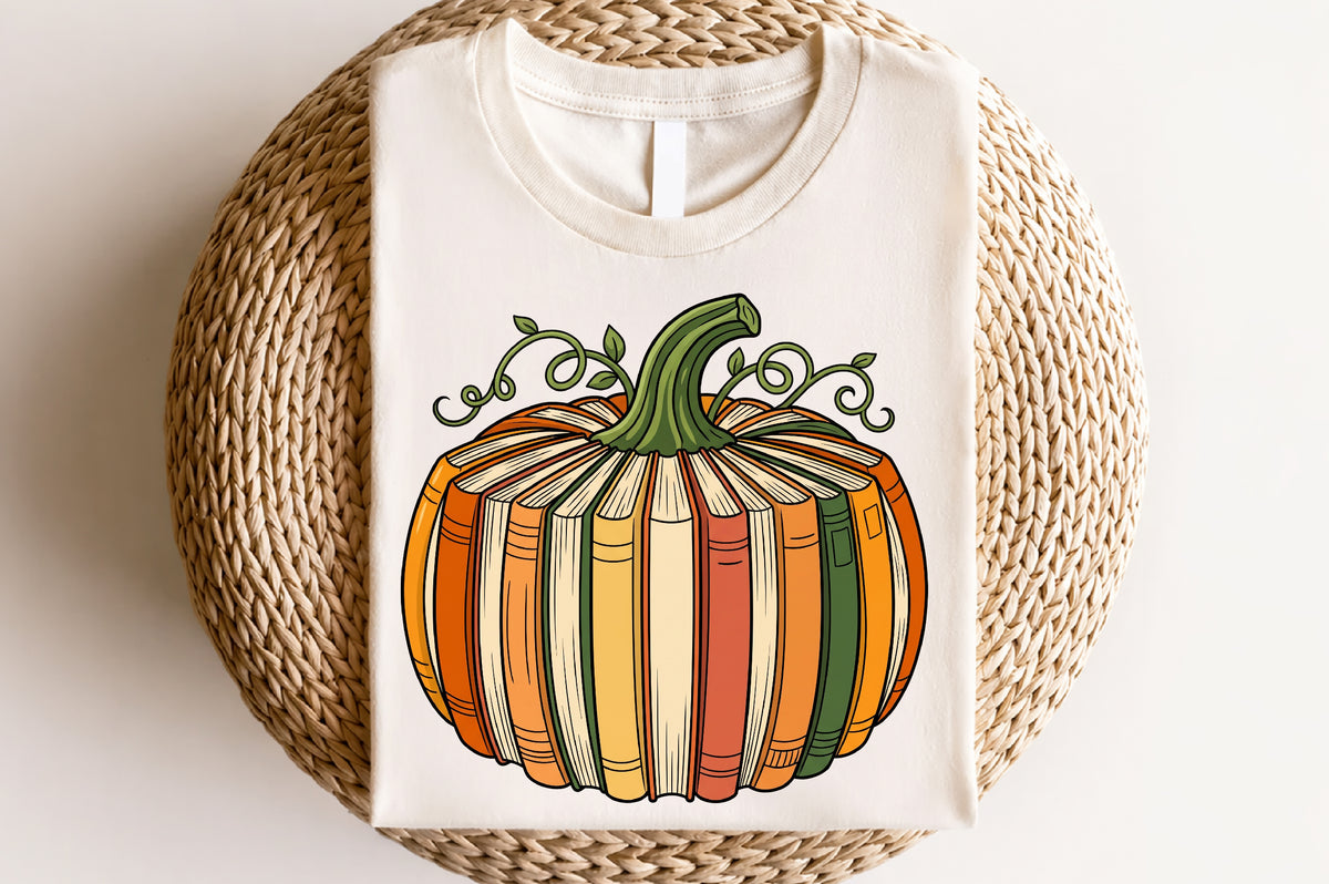 Fall Book Pumpkin Teacher PNG