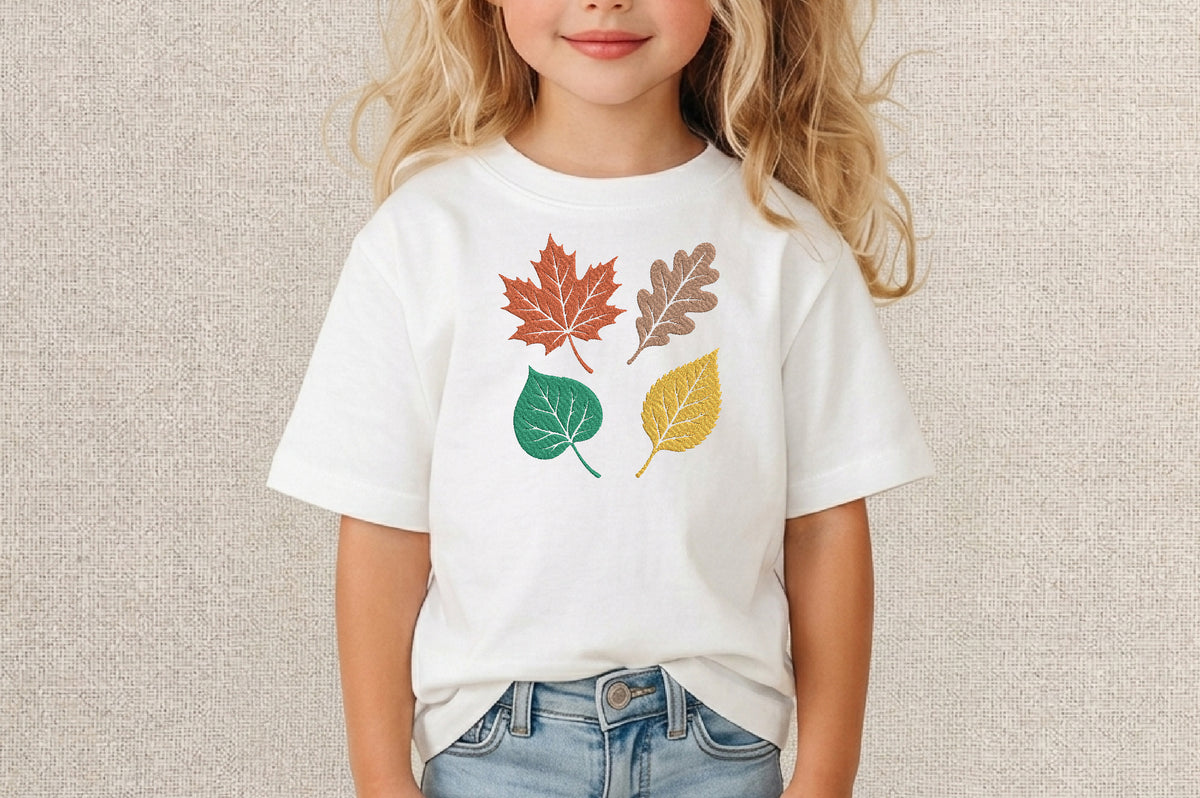 Fall Embroidery Design – Autumn Machine Embroidery Pattern, Cozy Fall Seasonal Embroidery Design