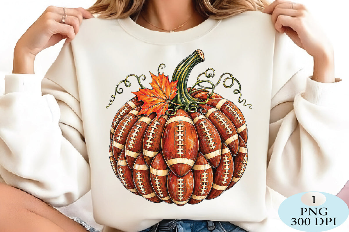 Fall Football Pumpkin Sports PNG