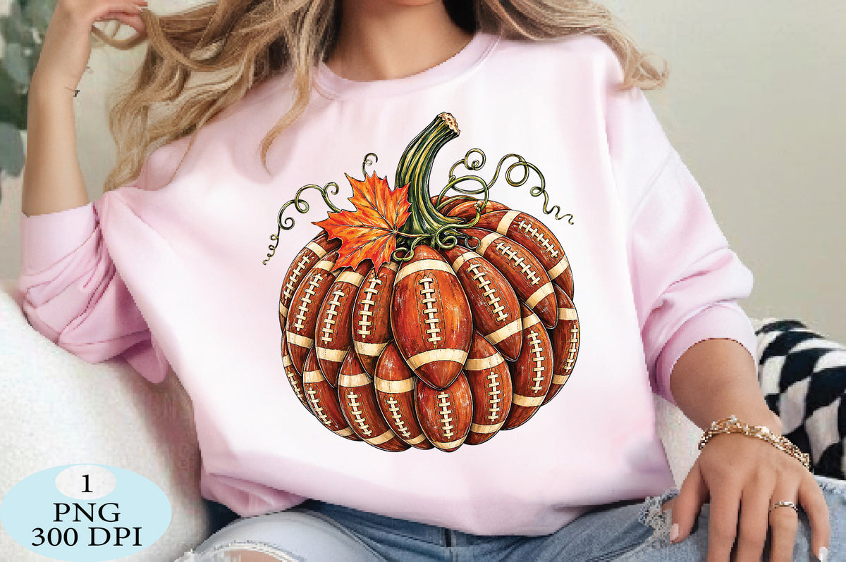 Fall Football Pumpkin Sports PNG