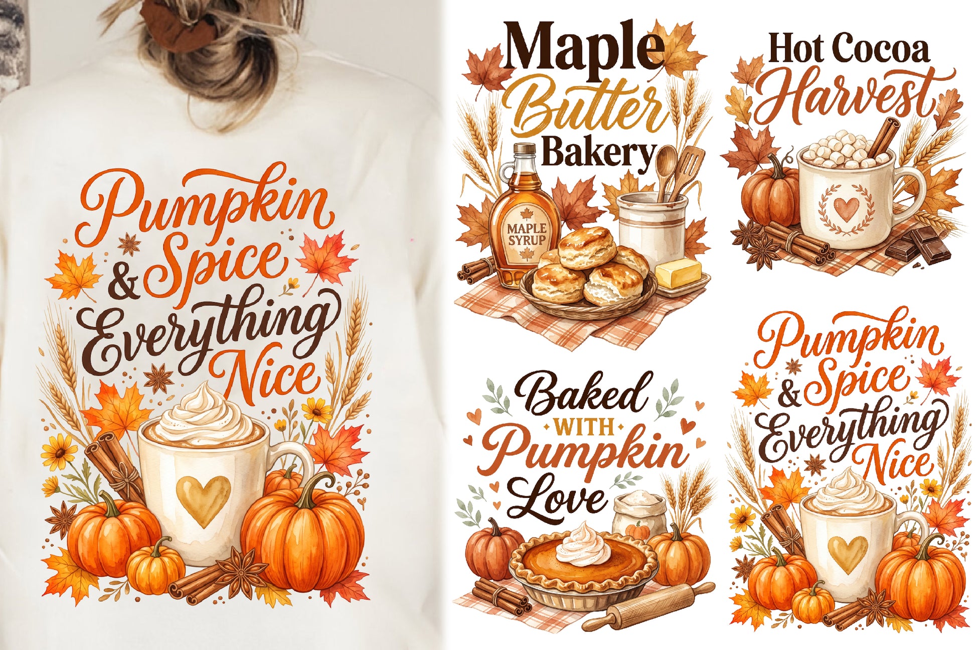 Fall Kitchen Towels Sublimation