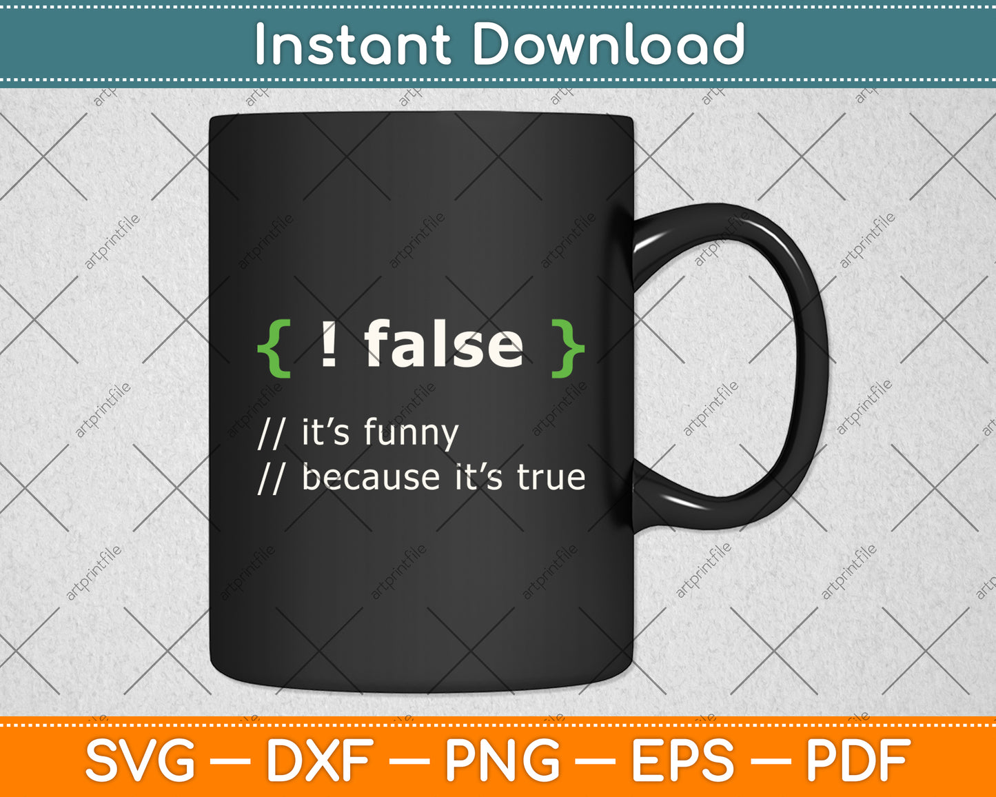 False - Coding Programmer Computer Programming Funny Svg Digital Cutting File