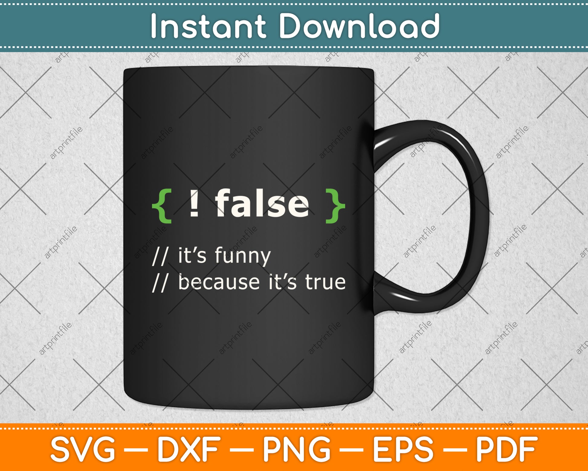 False - Coding Programmer Computer Programming Funny Svg Digital Cutting File