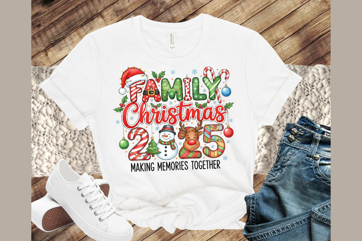 Family Christmas 2025 PNG